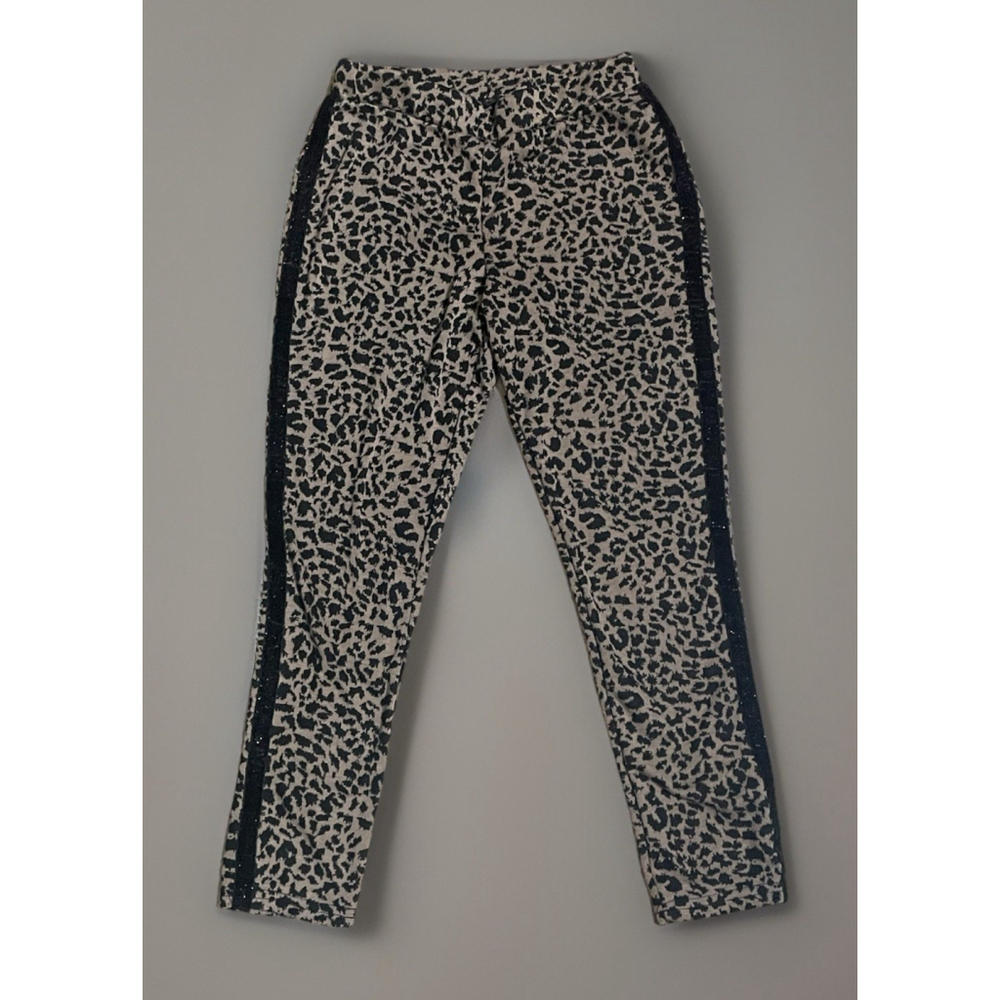 Girls Size 10/12 Wondernation Lepard Pant Set - Picture 2 of 5